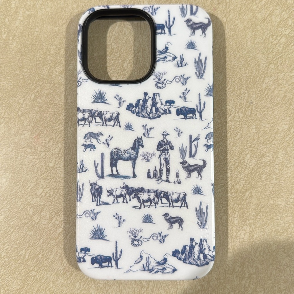 Casely Wild West Adventure Desert iPhone 14 Pro Max Case with Built in M…